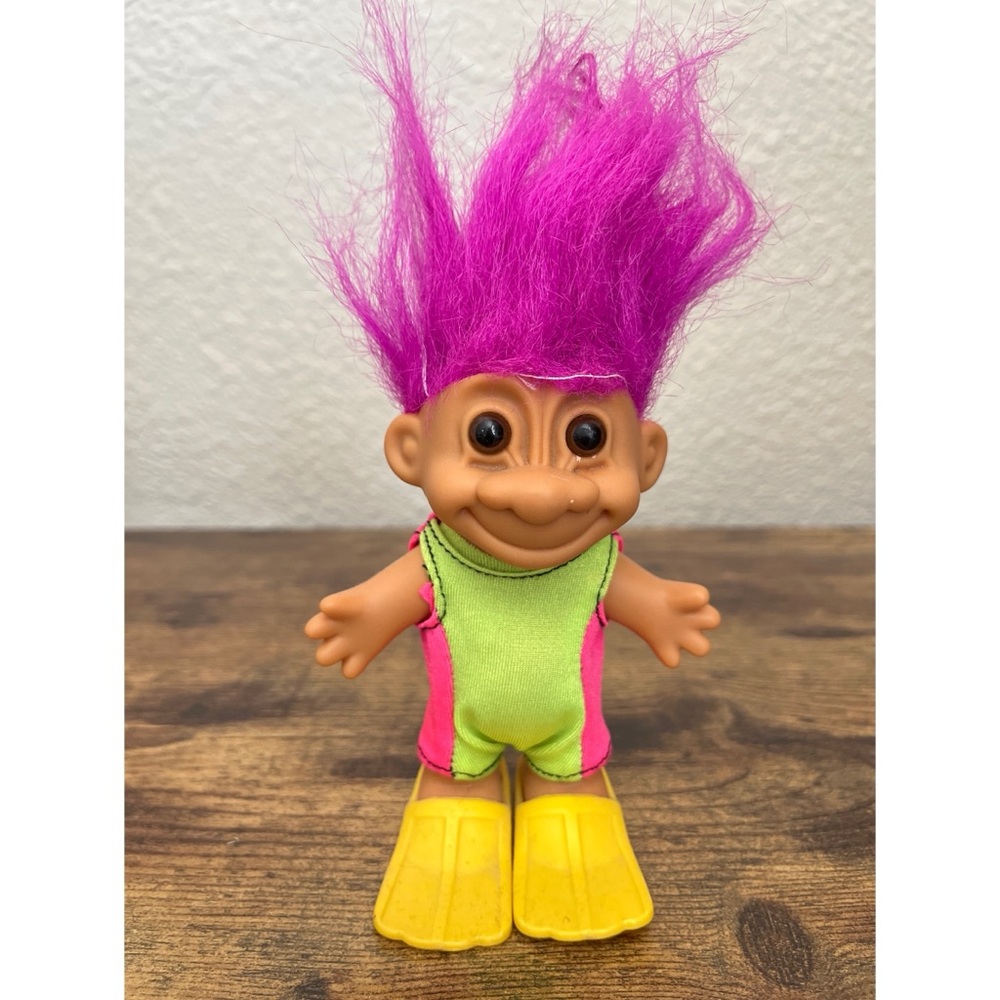 Vintage Russ Troll Doll Scuba